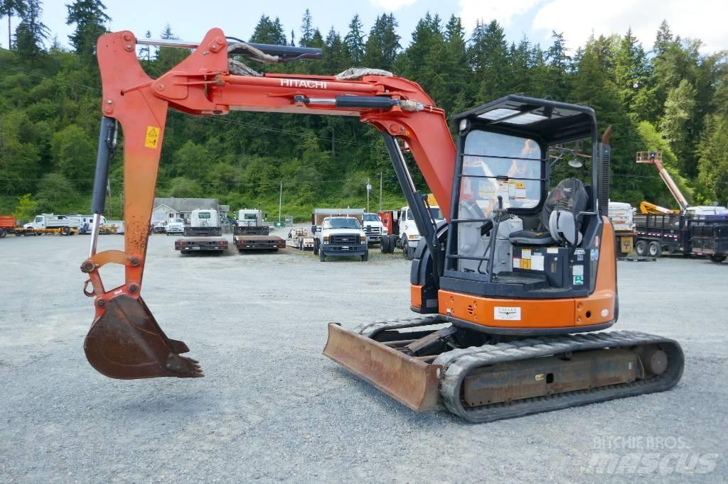 Hitachi ZX55UR-5B Мини-экскаваторы