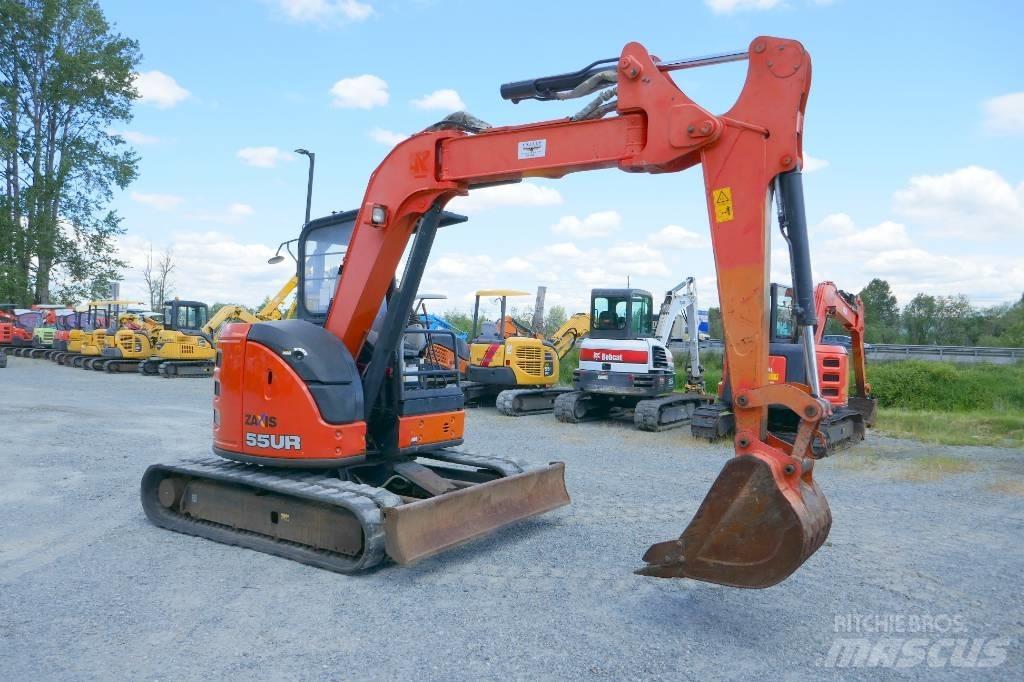 Hitachi ZX55UR-5B Мини-экскаваторы
