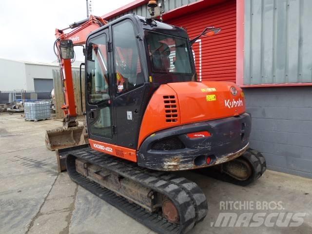 Kubota KX 080-4 Малые экскаваторы 7т-12т