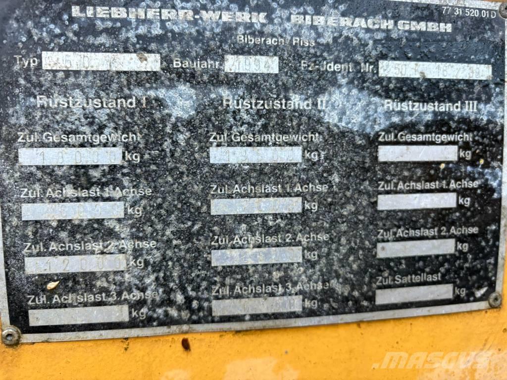 Liebherr 50 K Башенные краны