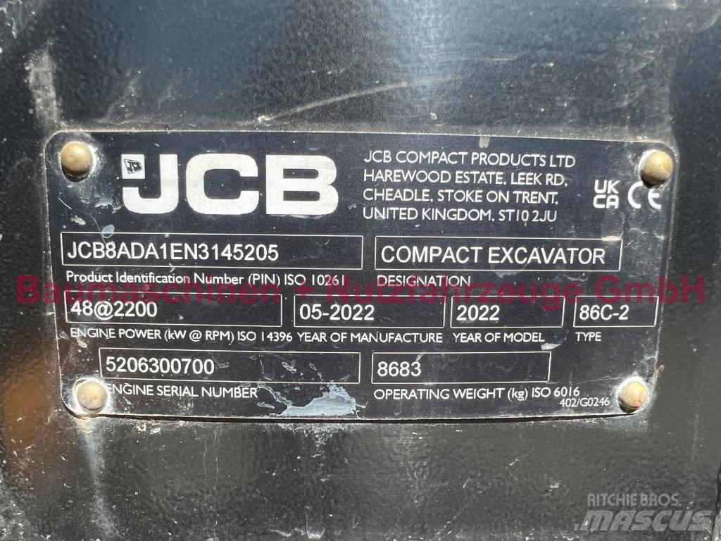 JCB 86C-2 Mono -Demo- Малые экскаваторы 7т-12т