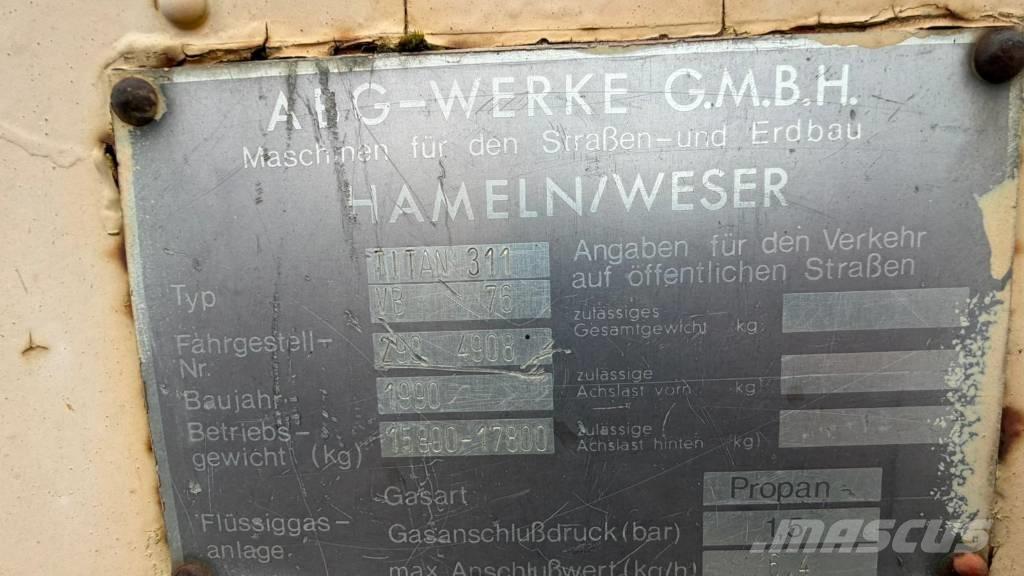 ABG Titan 311 Асфальтоукладчики