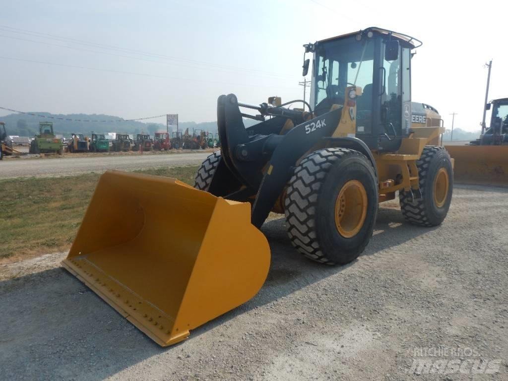 John Deere 524K Фронтальные погрузчики