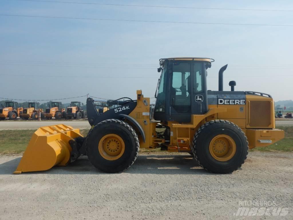 John Deere 524K Фронтальные погрузчики