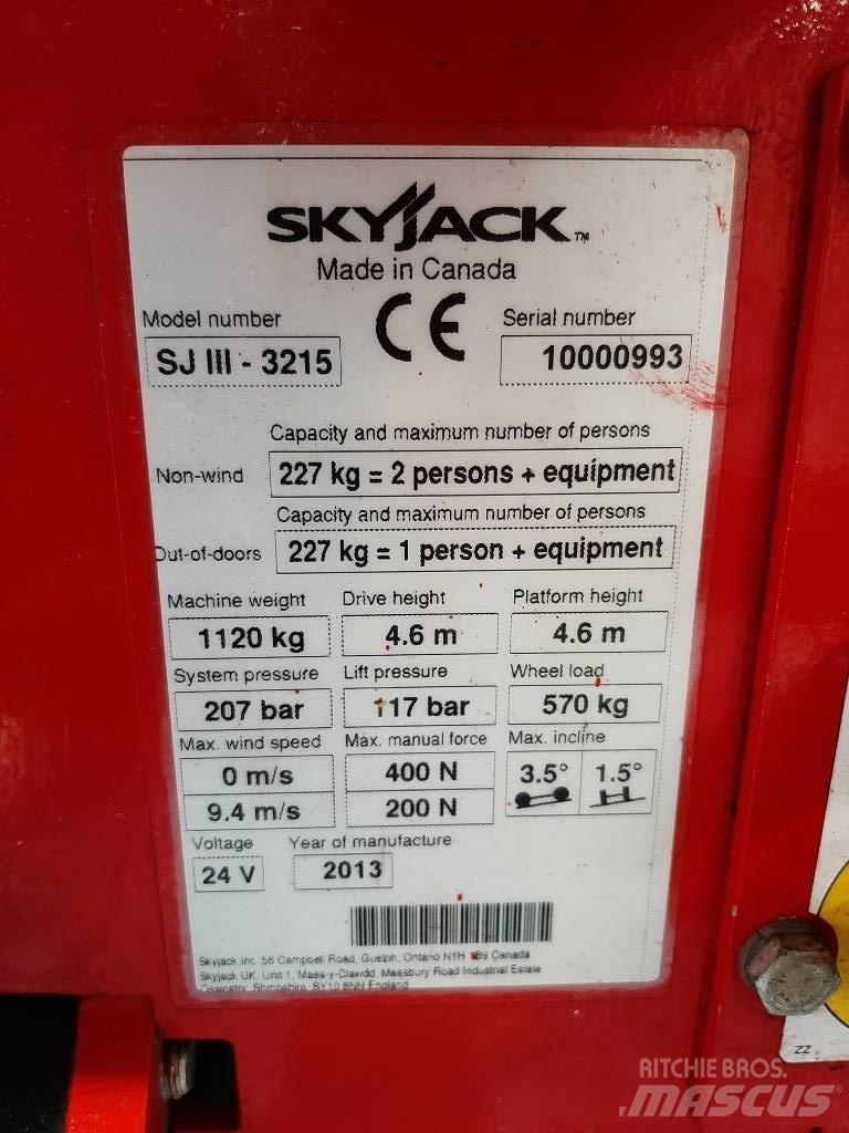 SkyJack SJIII 3215 Ножничные подъемники