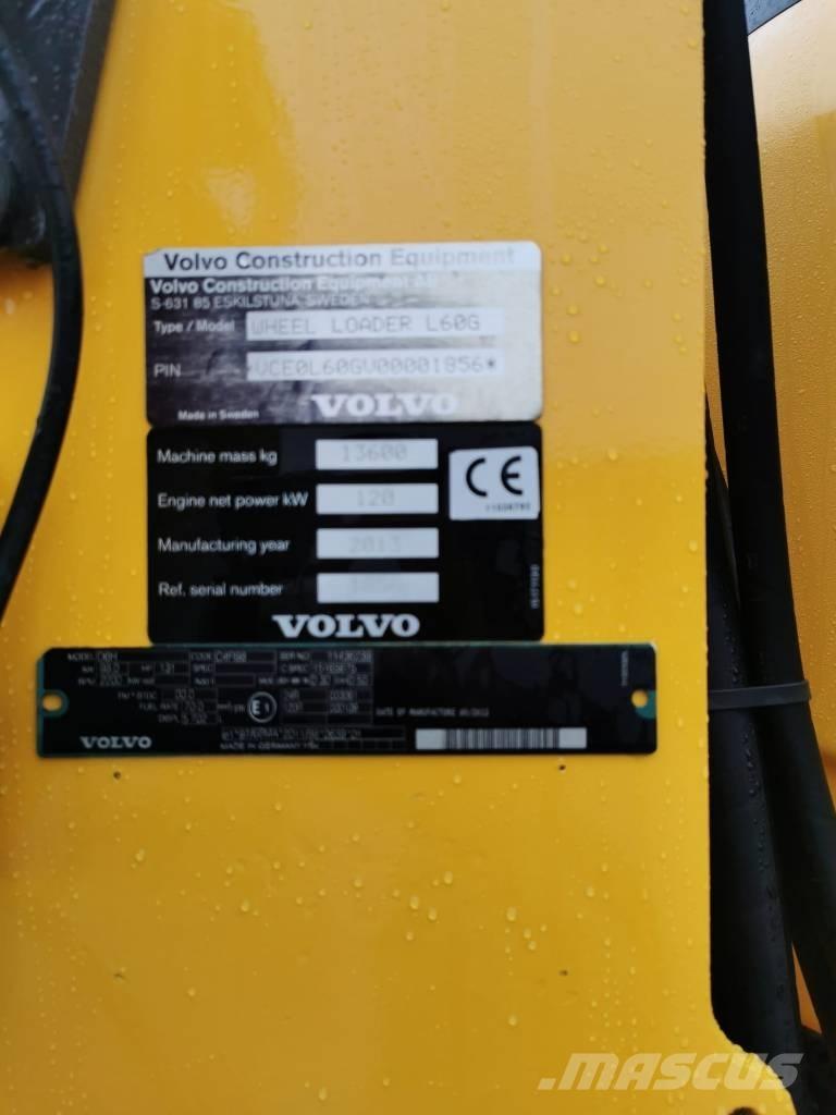 Volvo L60G Фронтальные погрузчики