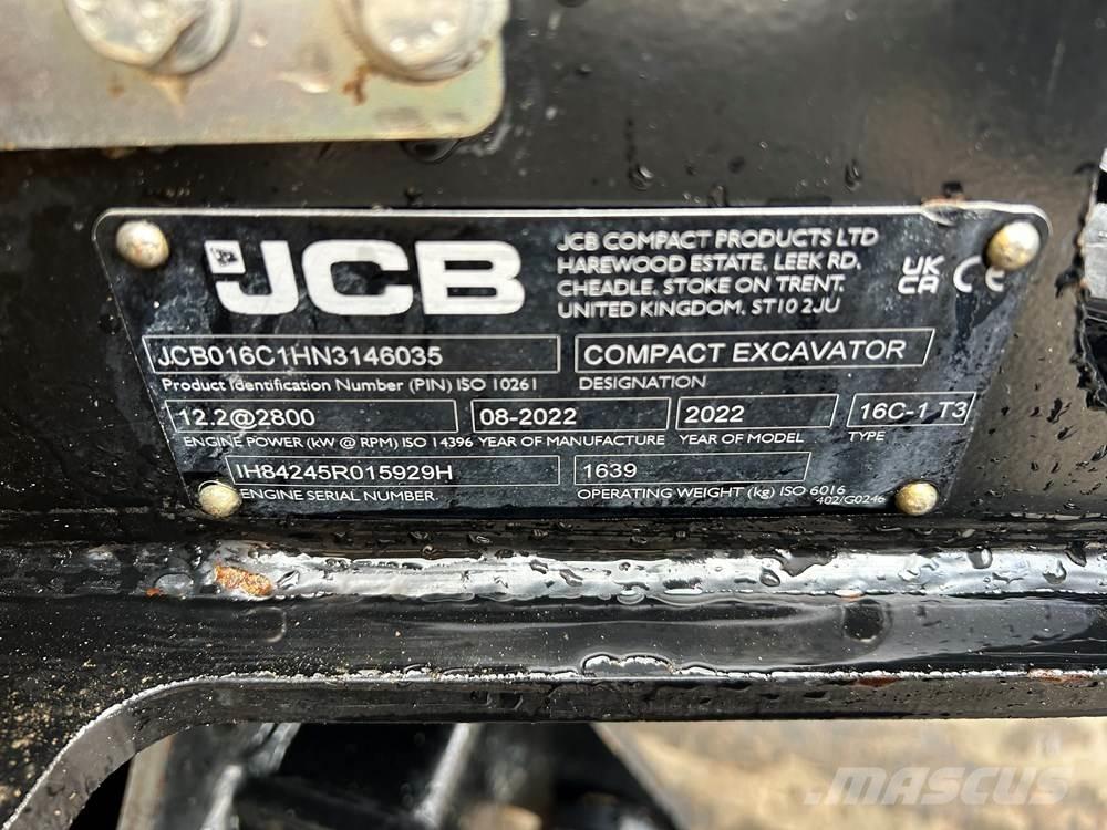 JCB 16C-1 Мини-экскаваторы