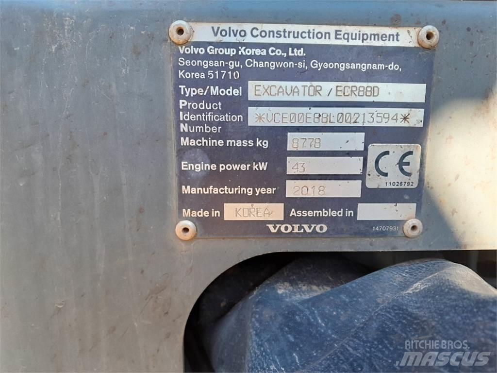 Volvo ECR88 Мини-экскаваторы