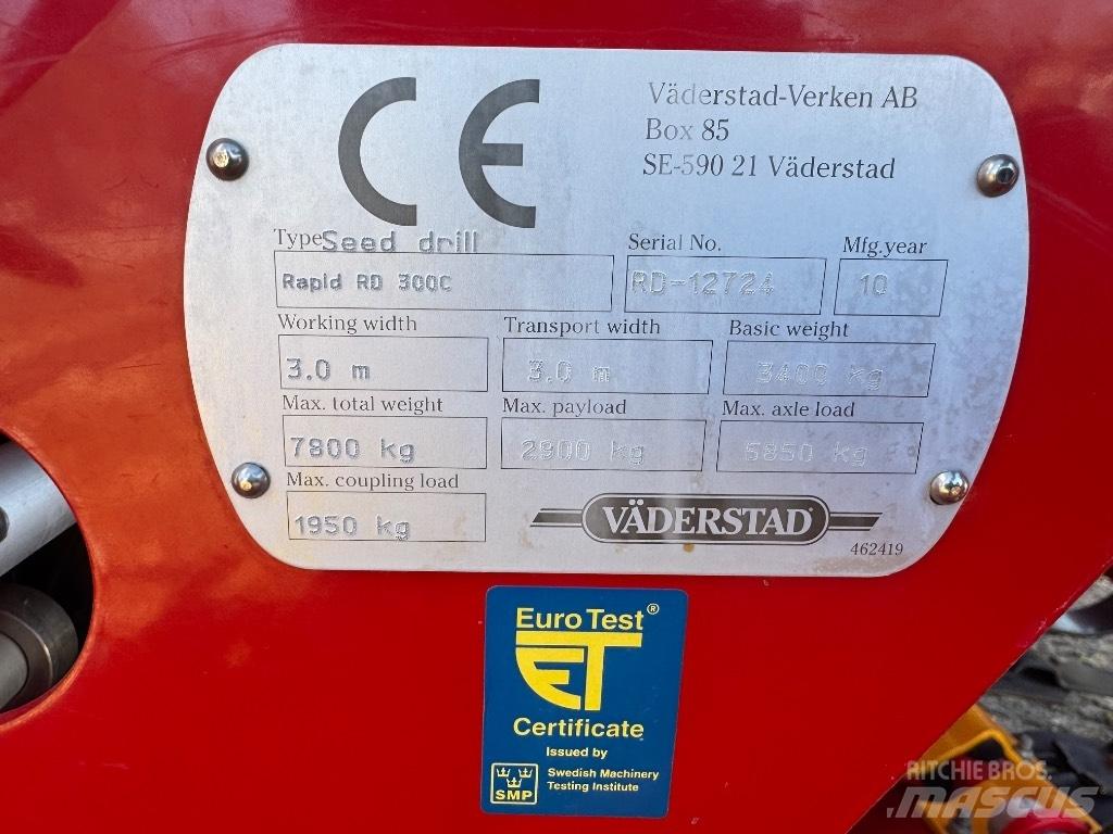 Väderstad Rapid 300C Комбинированные сеялки