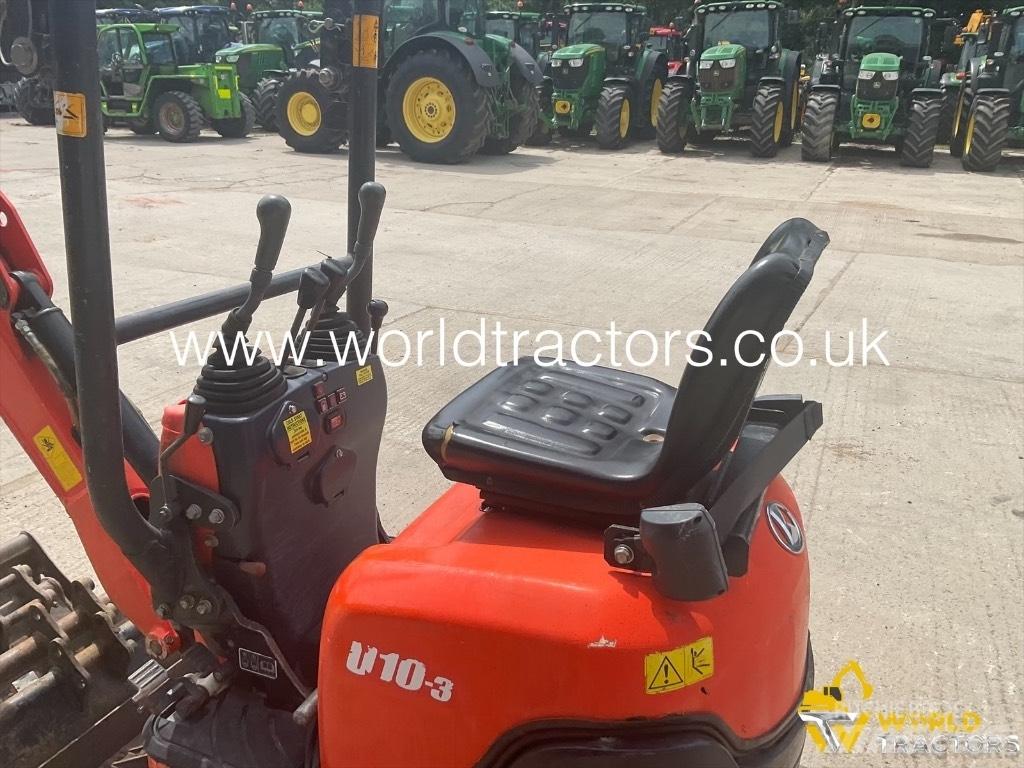 Kubota U 10-3 Мини-экскаваторы