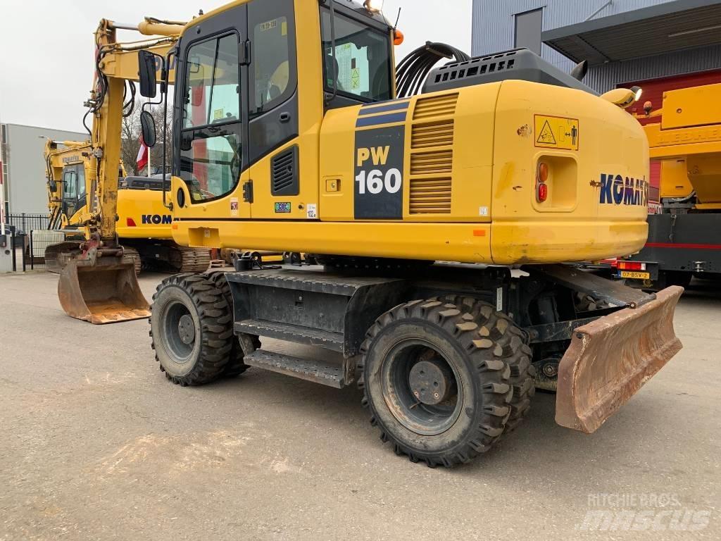 Komatsu PW 160 Колёсные экскаваторы