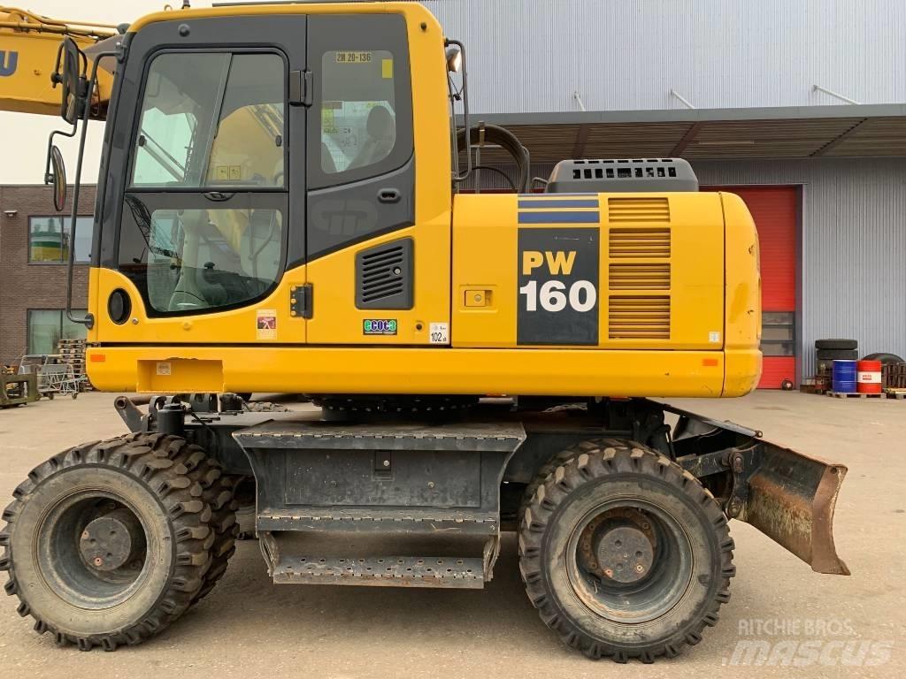 Komatsu PW 160 Колёсные экскаваторы