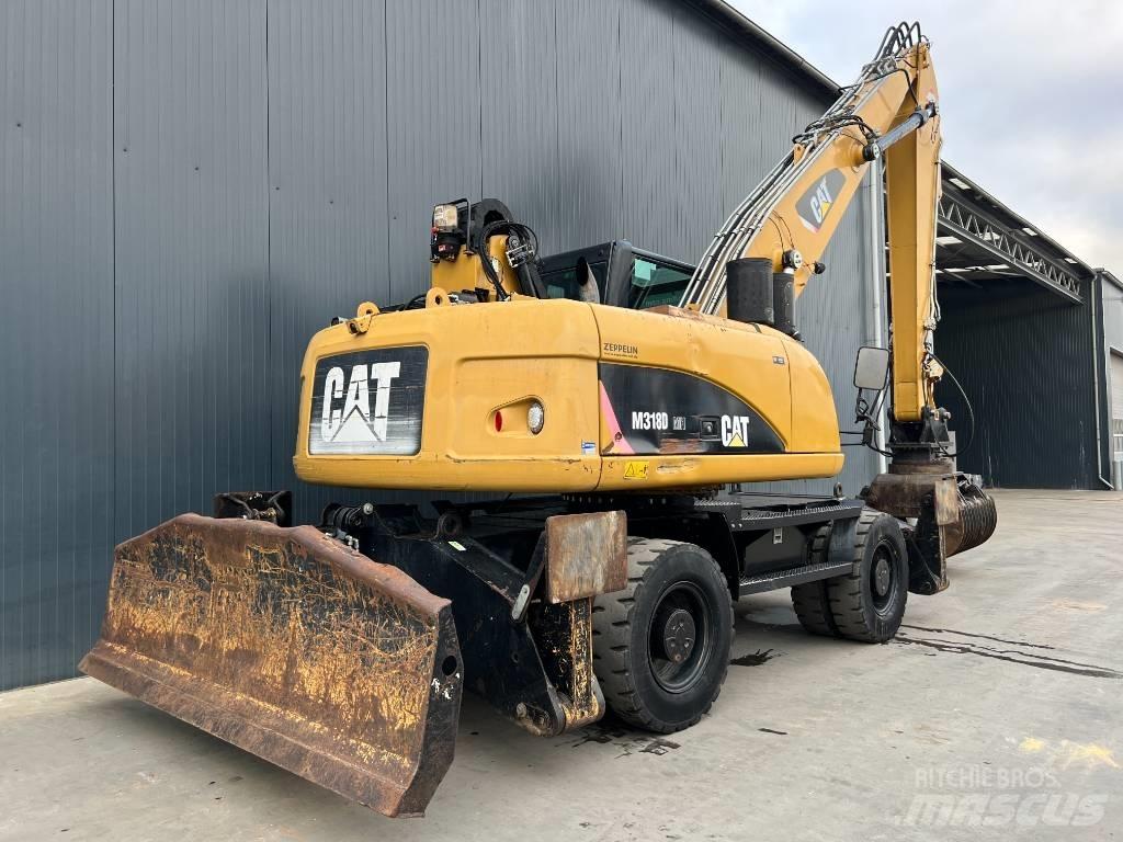 CAT M318D MH Перегружатели металлолома/промышленные погрузчики