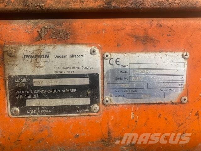 Doosan DX 420 LC Гусеничные экскаваторы
