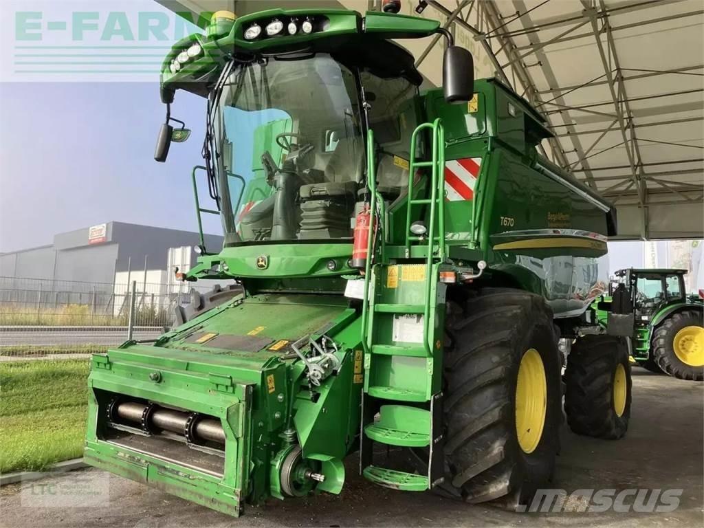 John Deere t670 Зерноуборочные комбайны