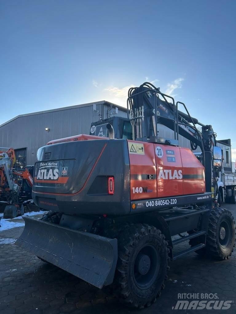 Atlas 140W-BLUE Колёсные экскаваторы