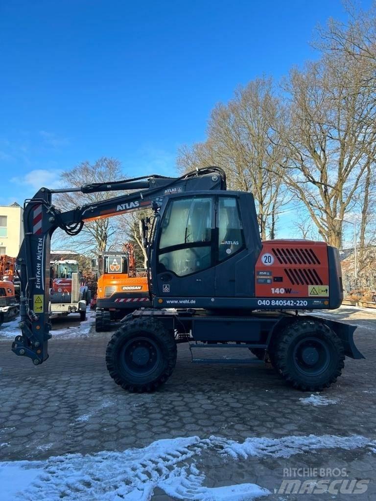 Atlas 140W-BLUE Колёсные экскаваторы
