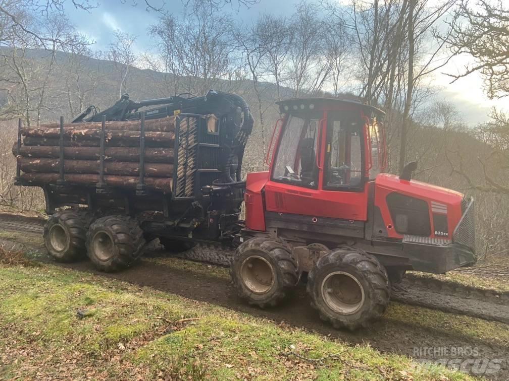 Komatsu 835tx Форвардеры