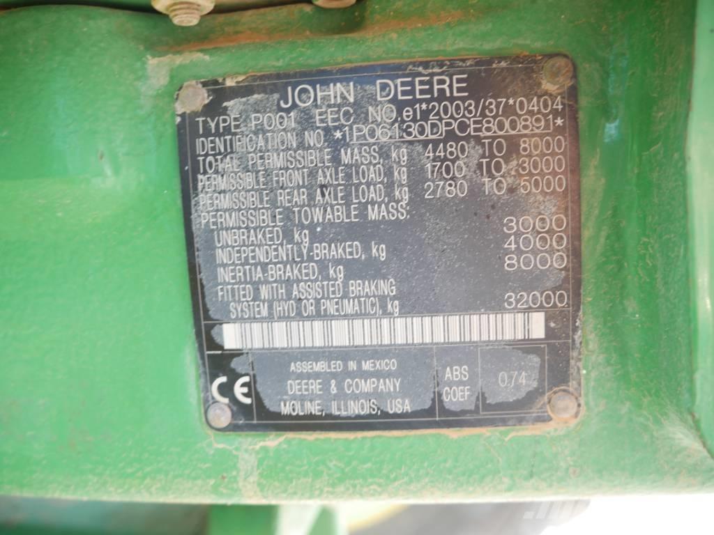 John Deere 6130 D Трактора