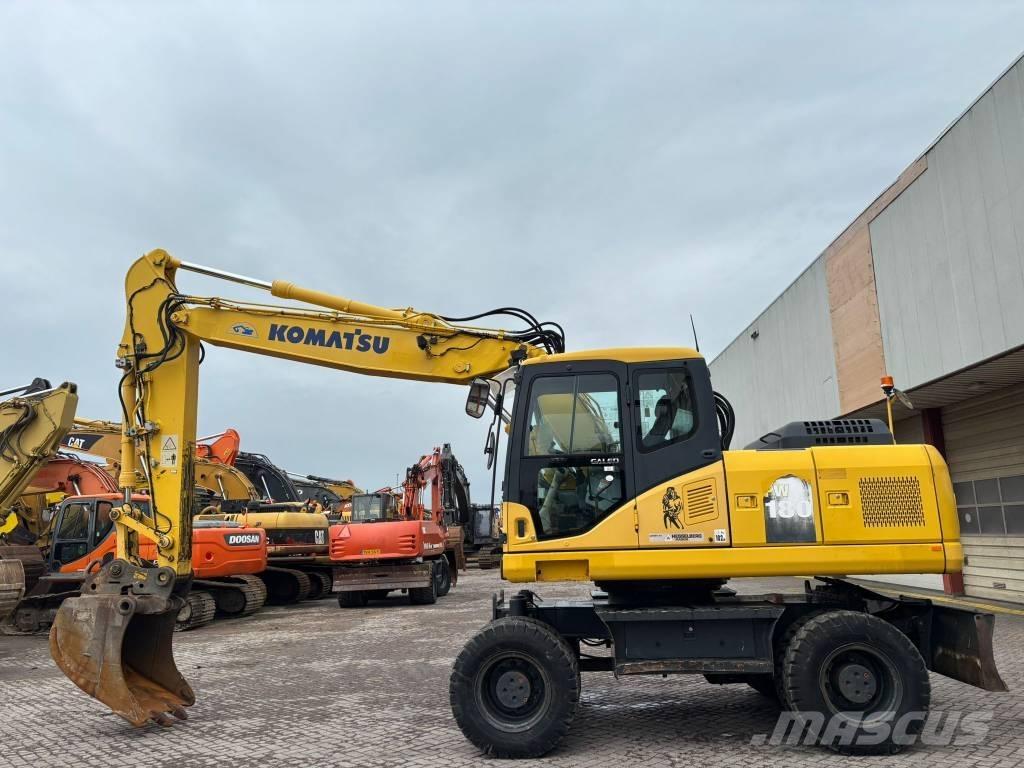 Komatsu PW 180-7 Колёсные экскаваторы