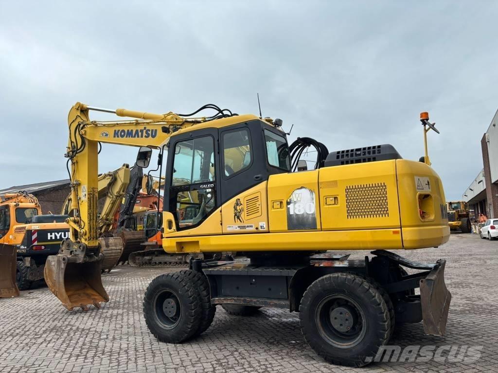 Komatsu PW 180-7 Колёсные экскаваторы