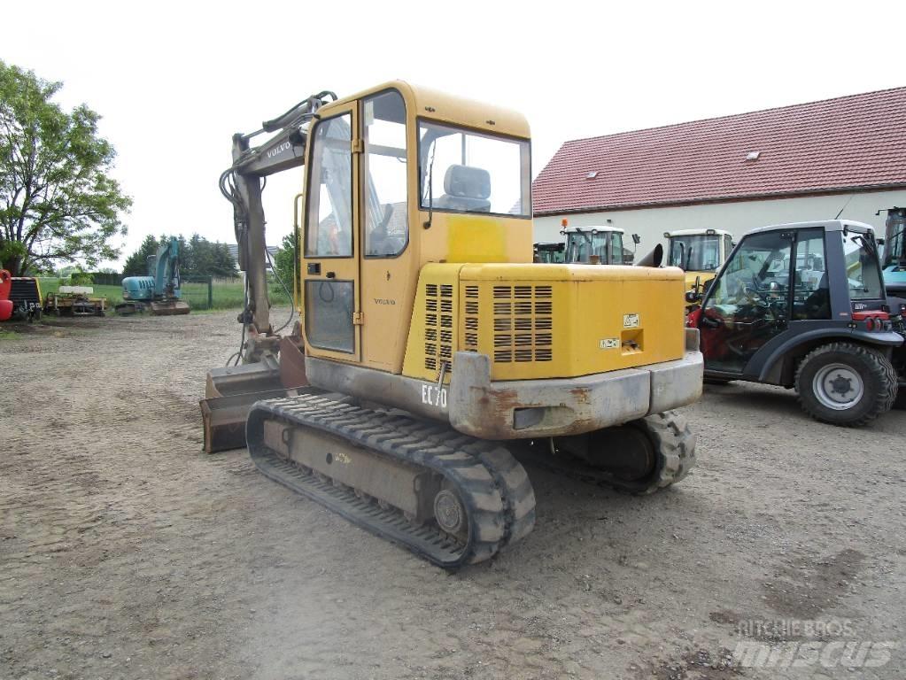 Volvo EC 70  ECR 88 Малые экскаваторы 7т-12т