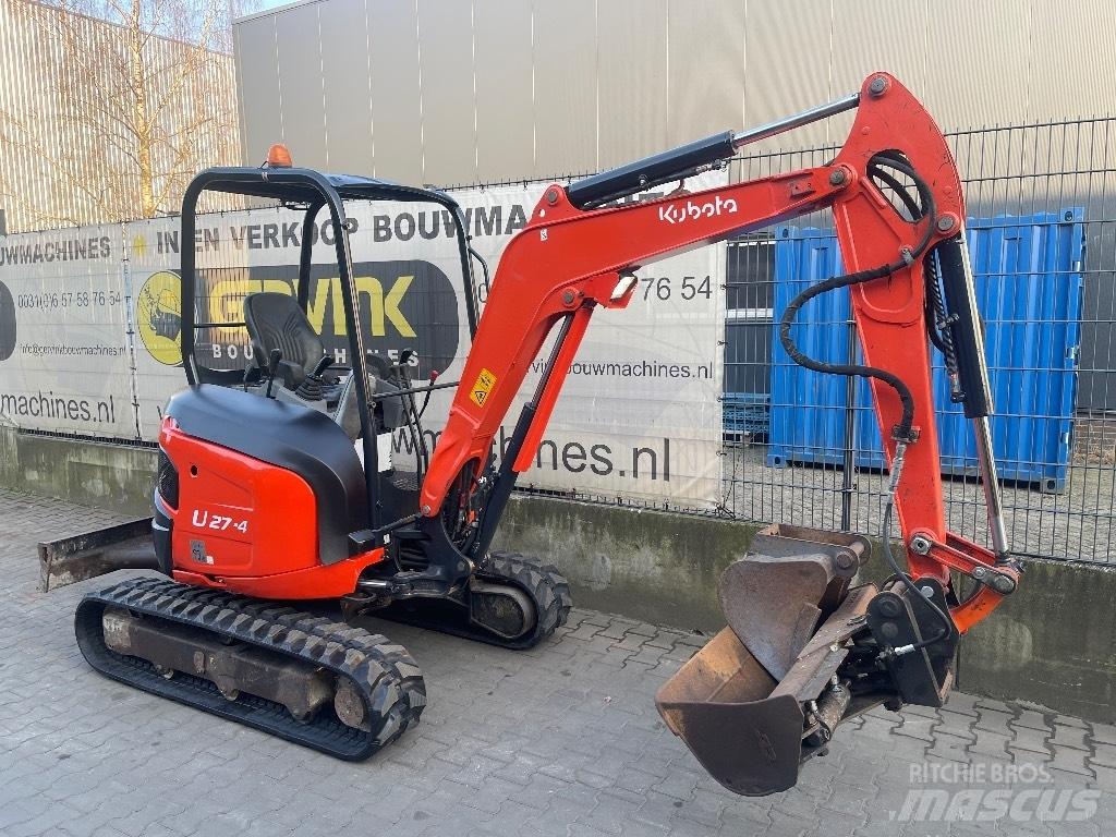 Kubota U 27-4 Мини-экскаваторы