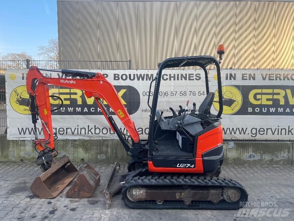 Kubota U 27-4 Мини-экскаваторы