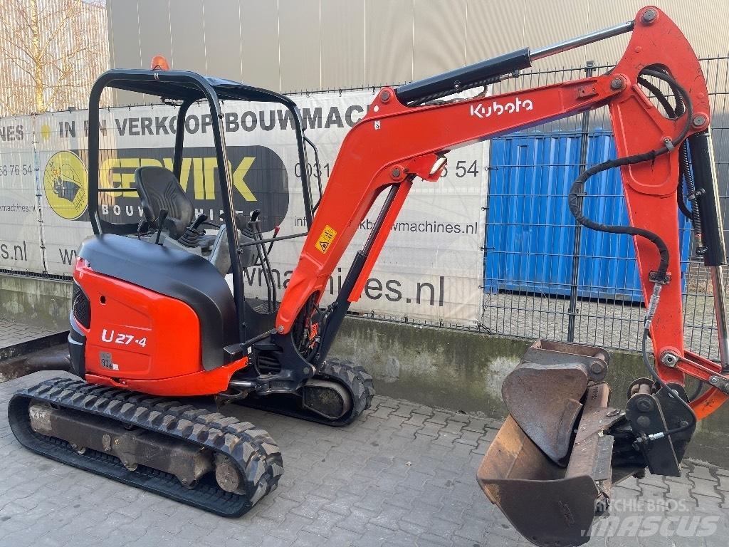 Kubota U 27-4 Мини-экскаваторы