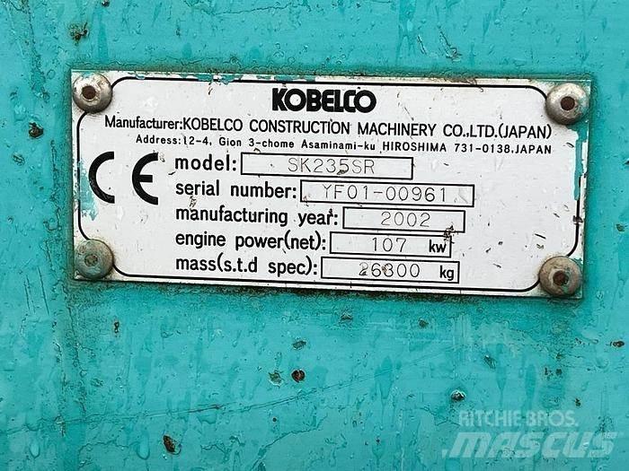 Kobelco SK235 SR Специальные экскаваторы