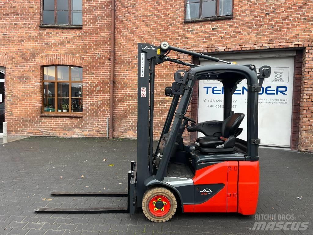 Linde E 12 Электропогрузчики