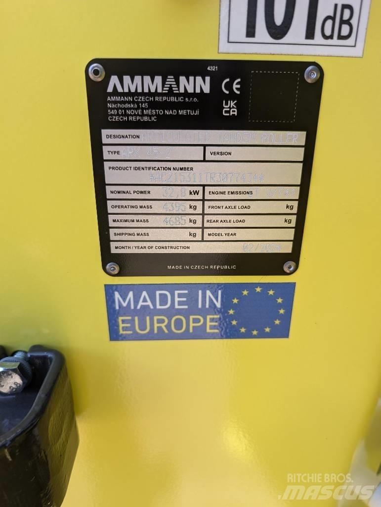 Ammann ARX45-2 Катки тротуарные
