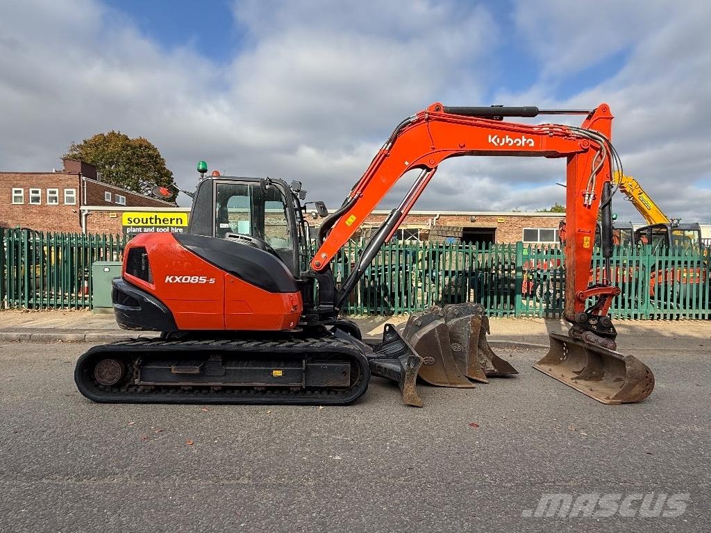 Kubota KX085-5 Малые экскаваторы 7т-12т