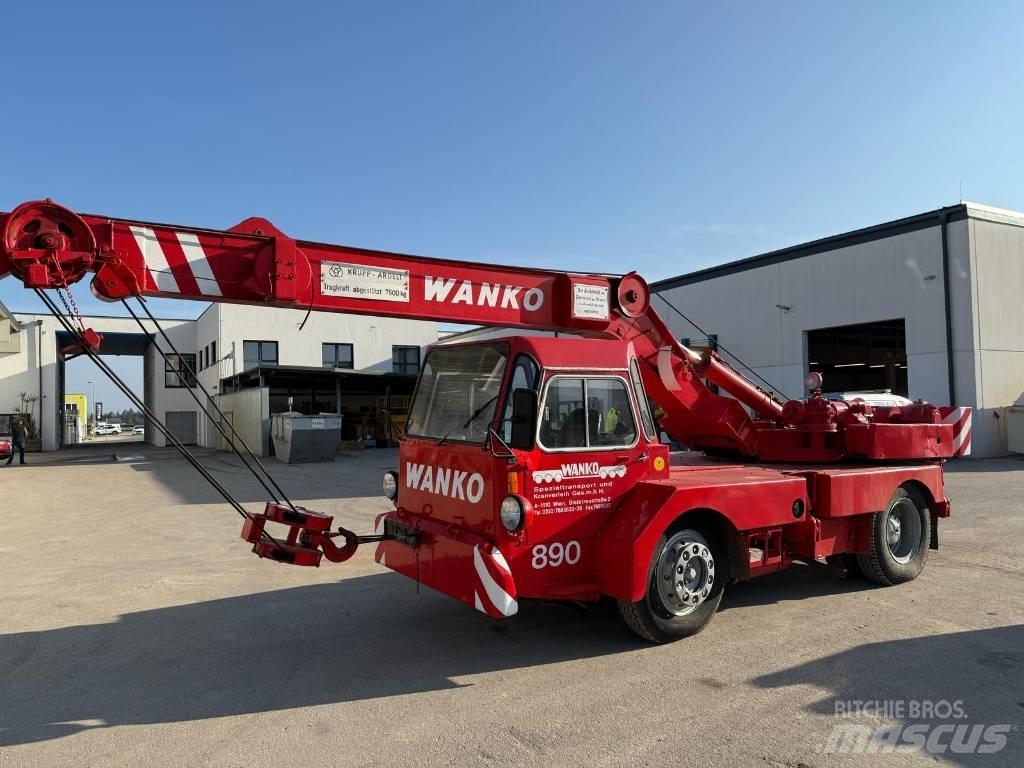 Krupp 6Gtk Автокраны вездеходы