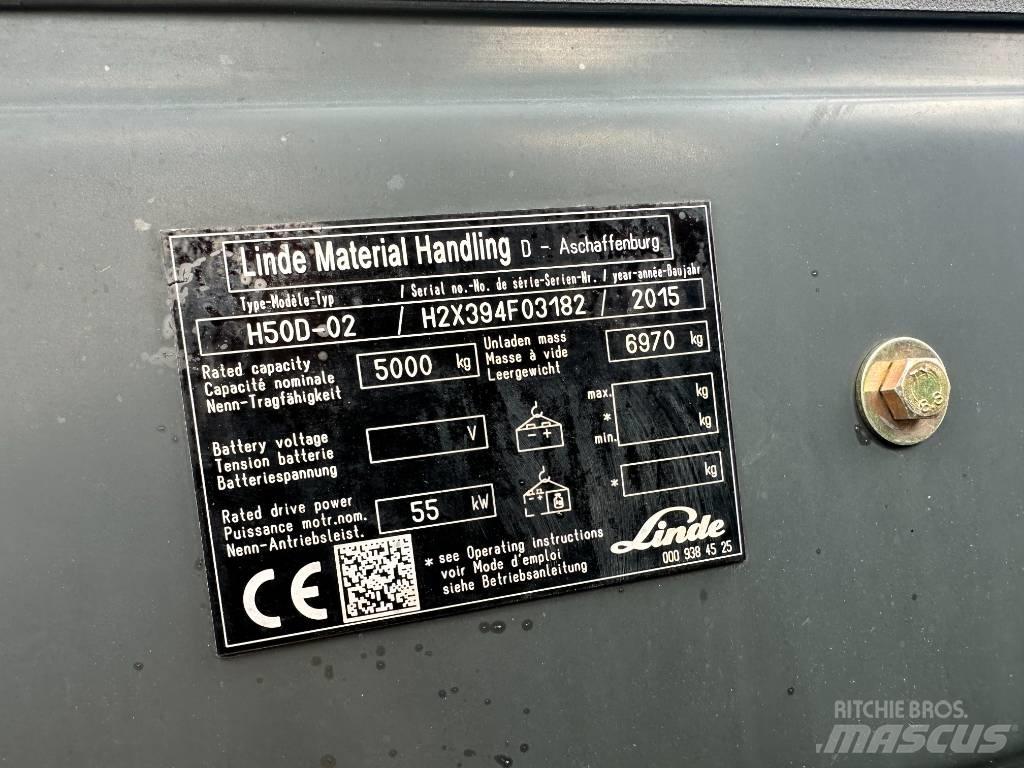 Linde H 50 D Дизельные погрузчики