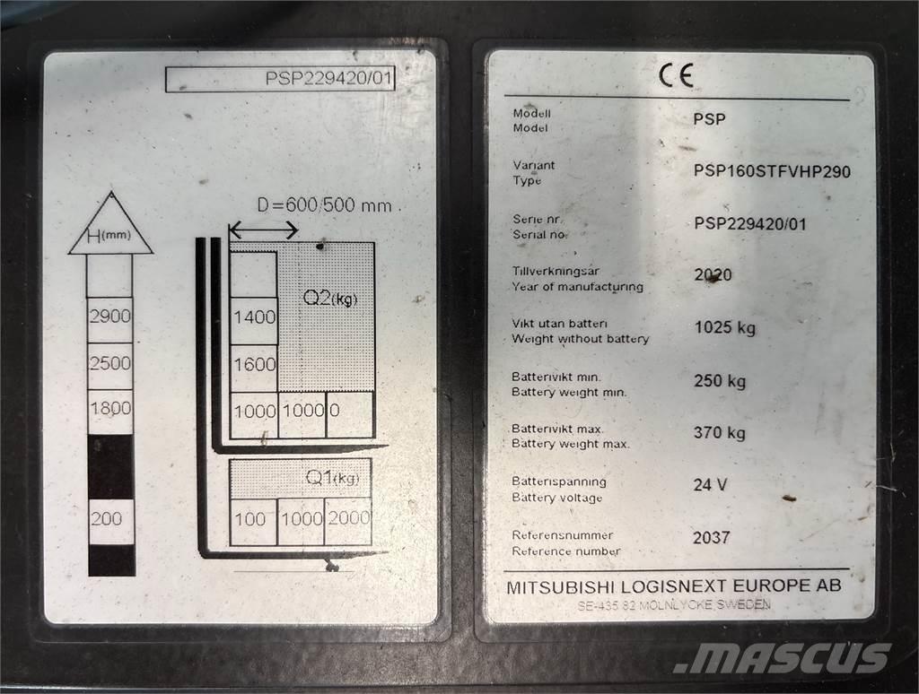 Atlet PSP160 Самоходные электроштабелёры