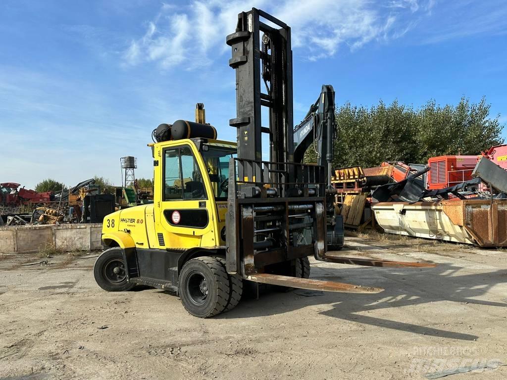 Hyster H 8.0FT9 Газовые погрузчики