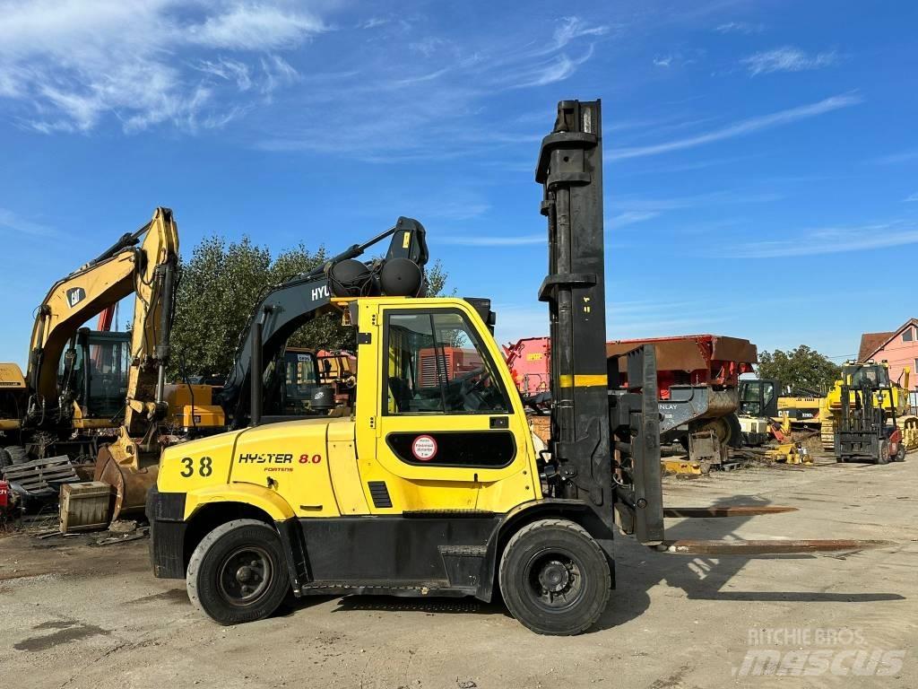 Hyster H 8.0FT9 Газовые погрузчики