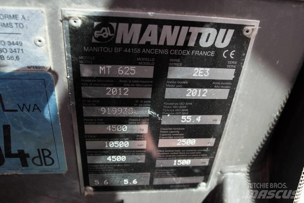 Manitou MT625 Телескопические погрузчики