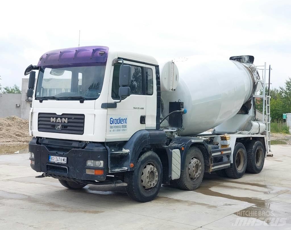 MAN TGA 35.400 Автобетоносмесители