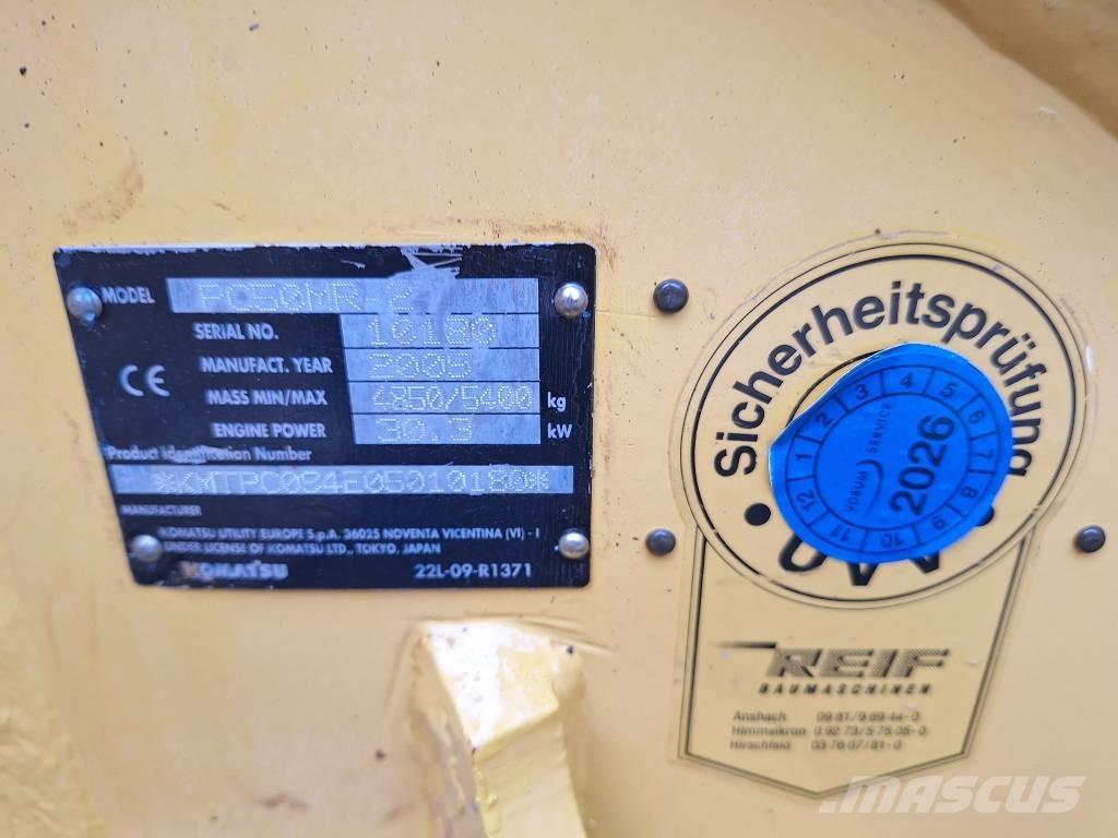 Komatsu PC 55 MR-2 Мини-экскаваторы