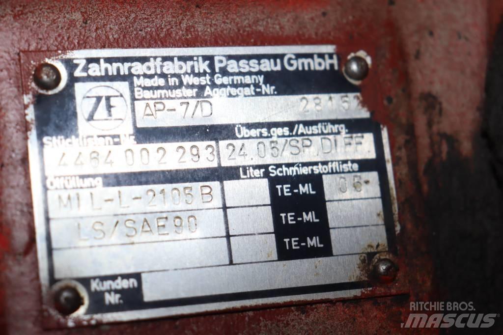 Huddig 960 Оси