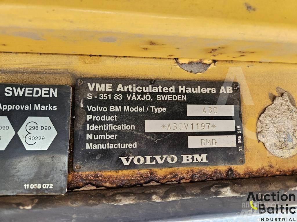 Volvo A30 Шарнирно-сочленённые самосвалы