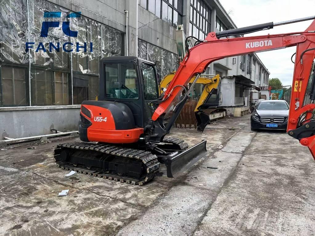 Kubota U 55-4 Малые экскаваторы 7т-12т
