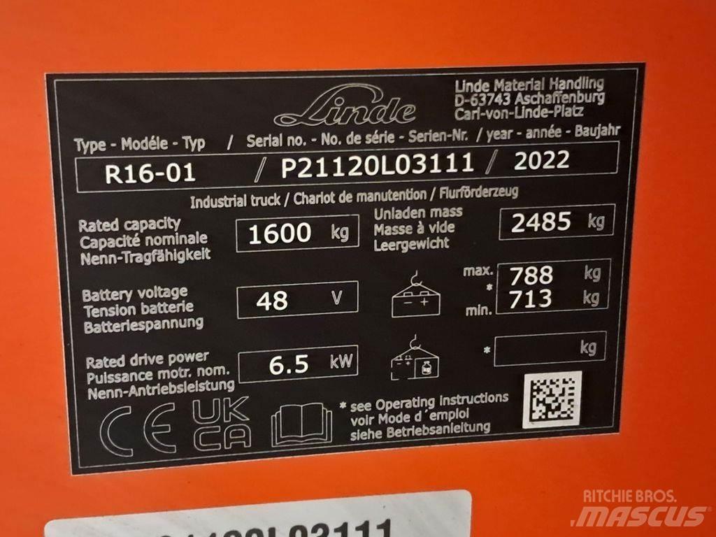 Linde R16-01 Ричтраки