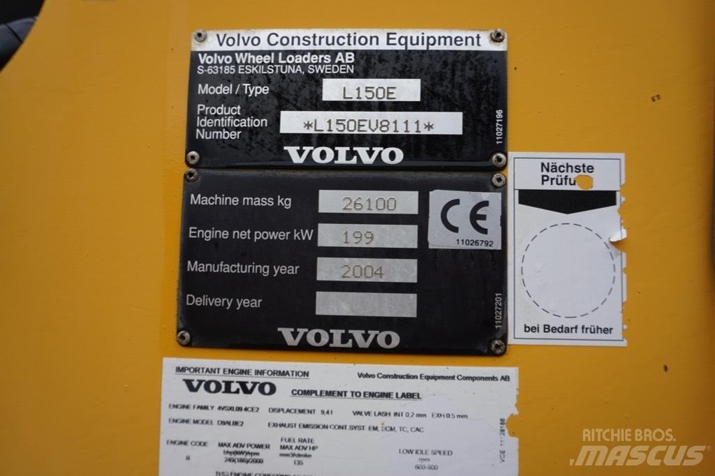 Volvo L 150 E Фронтальные погрузчики
