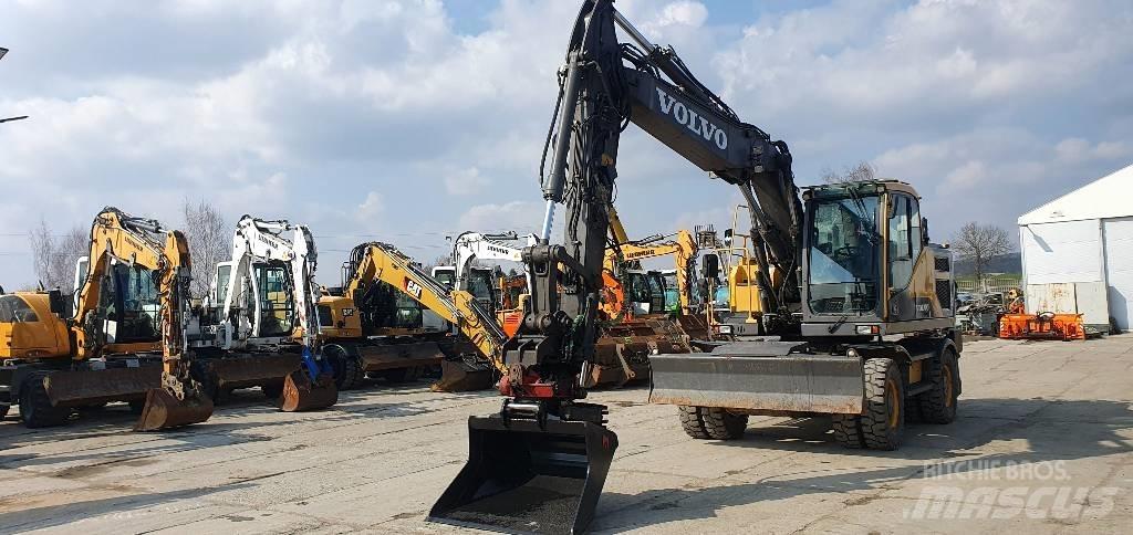 Volvo EW 160 E Колёсные экскаваторы