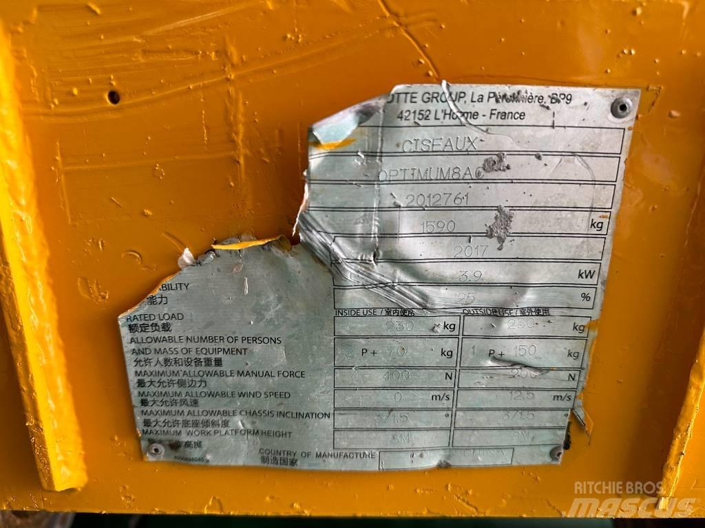 Haulotte OPTIMUM 8 Ножничные подъемники