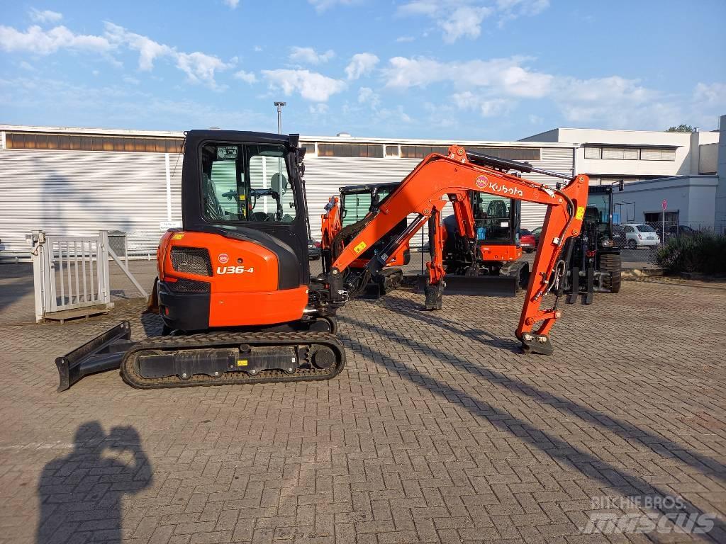 Kubota U36-4GL Мини-экскаваторы
