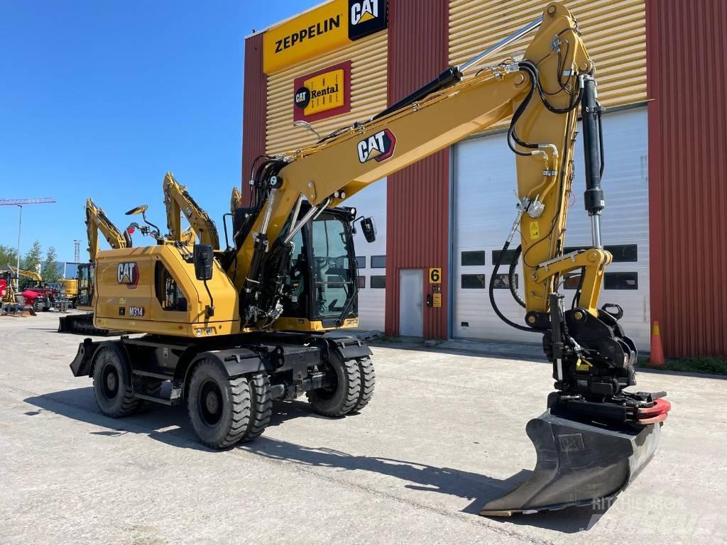 CAT M314 Колёсные экскаваторы
